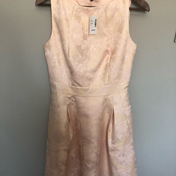 NWT Pink & Gold Dress - Picture 1 of 6